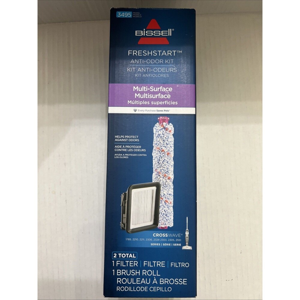 Bissell Multi Surface Brush Roll Filter Vacuum Accessories 3495 Model